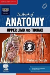 Textbook of Anatomy: Upper Limb and Thorax, Vol I, 4e (Paperback) | Released: 18 Jun 2023