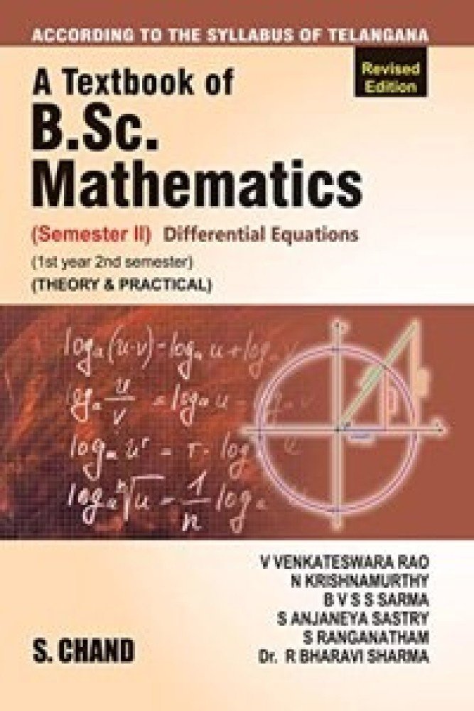 A Textbook of B.Sc. Mathematics Sem II Differential Equations (Paperback) | Released: 19-Jul-2022