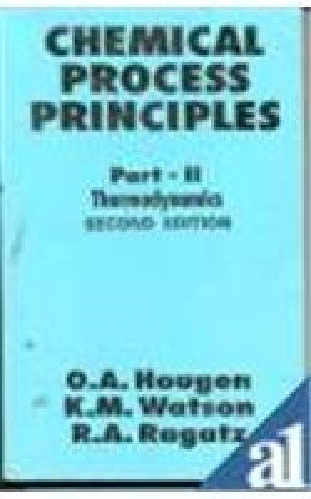 Chemical Process Principles: Thermodynamics: Pt. 2 (Paperback) | Released: 01 Dec 2004